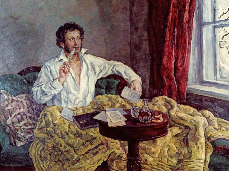 Лысый экстравагантный трудоголик… это Пушкин?