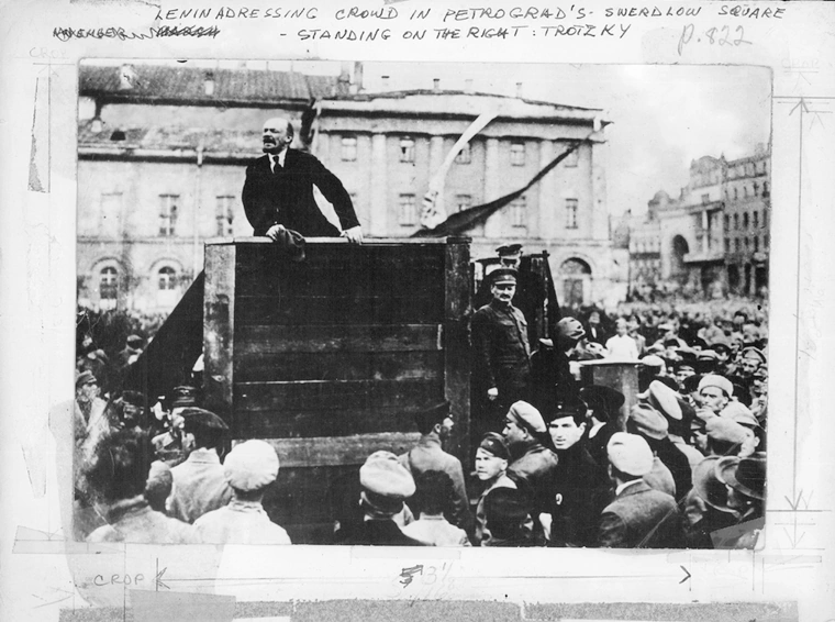 Лица революции: Владимир Ленин, лидер большевиков
